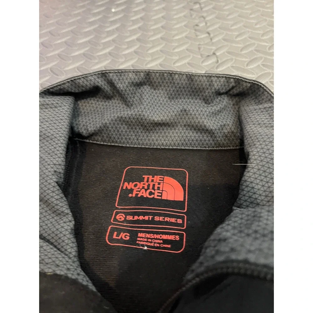 The North Face Summit Series‎ Jacket Mens Large Black Windstopper Softshell Zip